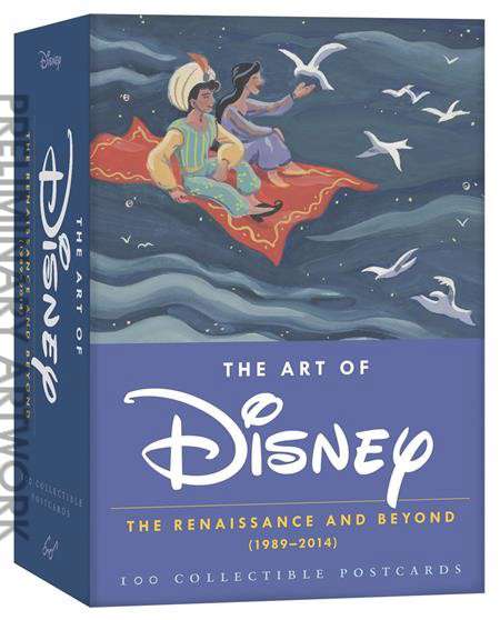 Disney the Art of Disney: The Renaissance and Beyond (1989-2014) 100 Collectible Postcards