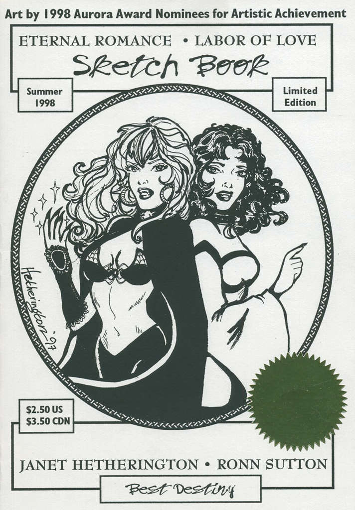Eternal Romance Labor of Love Sketchbook TPB