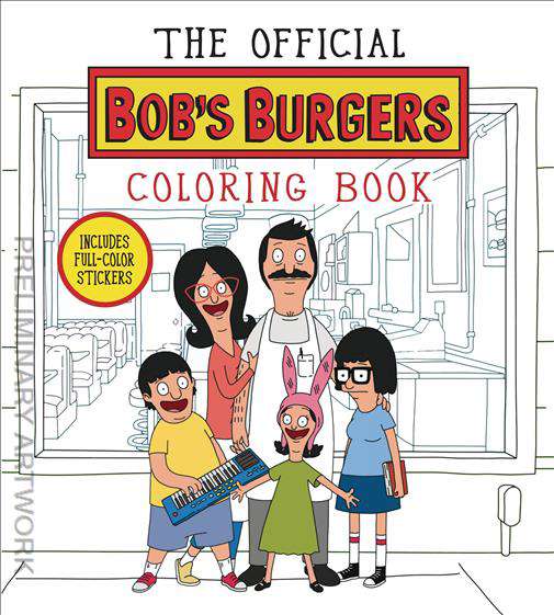The Official Bob’s Burgers Coloring Book