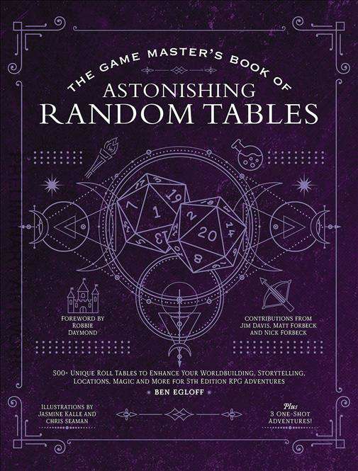 The Game Master’s Book of Astonishing Random Tables