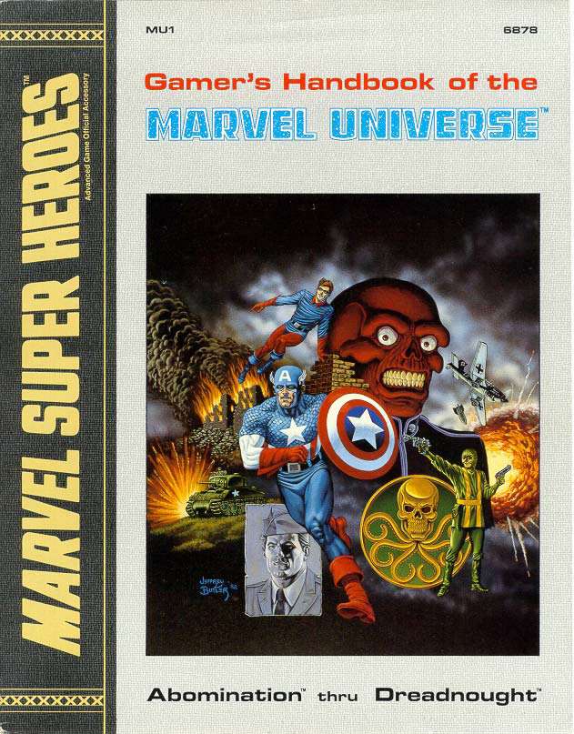 Marvel Super Heroes Gamer’s Handbook of the Marvel Universe