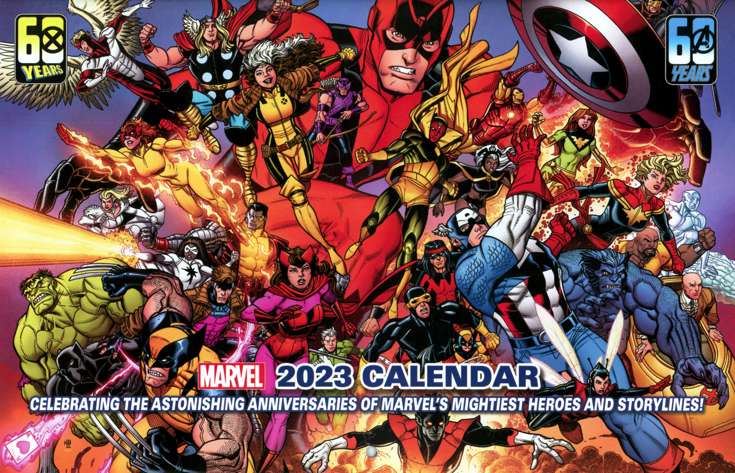 Marvel Calendar Calendar #2023