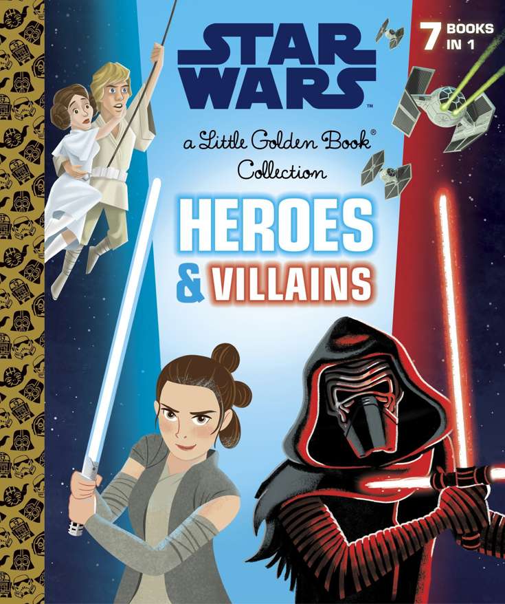 Star Wars: Heroes and Villains Little Golden Book Collection (Golden)