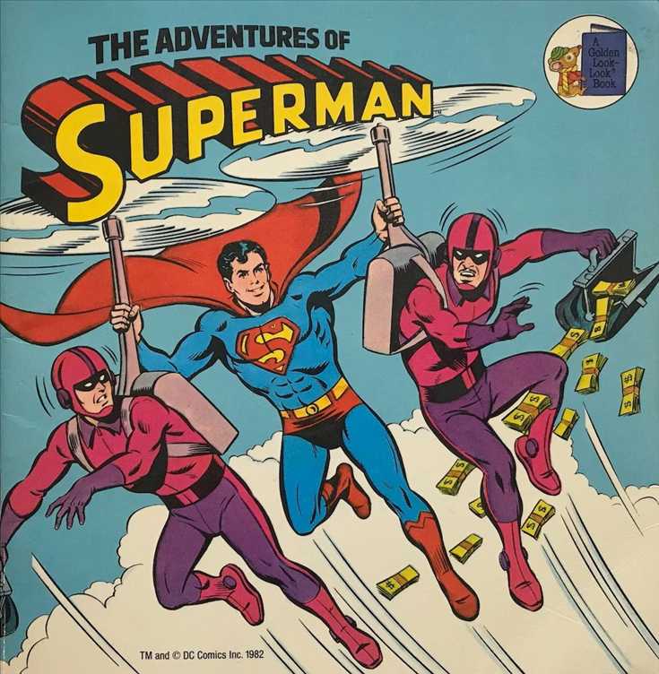 The Adventures of Superman (Golden Look-Look Book)