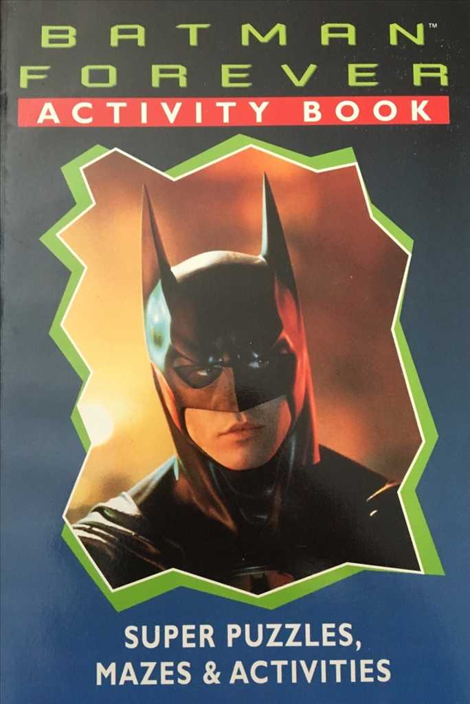 Batman Forever Activity Book