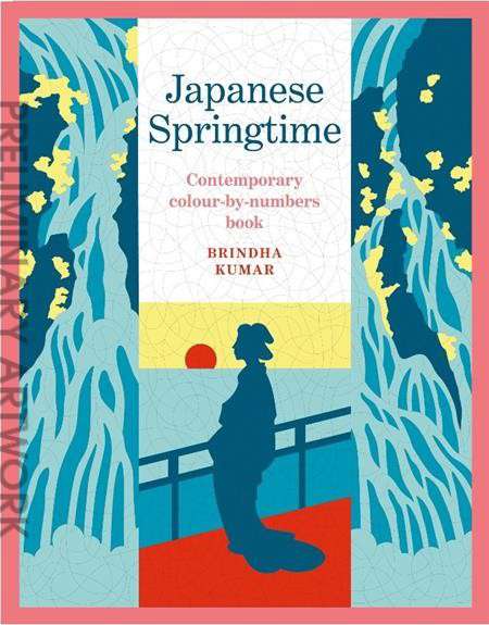 Japanese Springtime Coloring Book