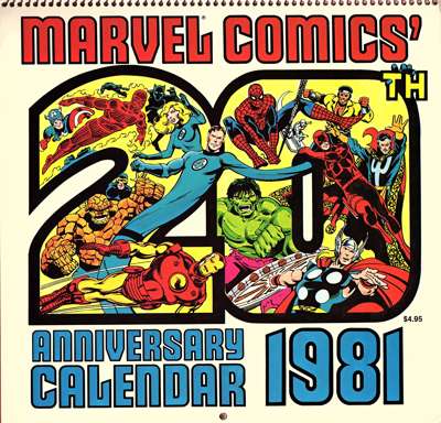 Calendar 1981