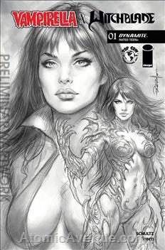 Vampirella X Witchblade #1 Variation J
