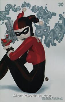 Harley Quinn Black + White + Redder #4 Variation B