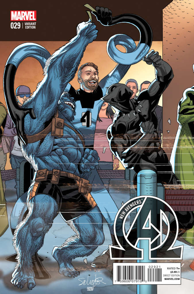 New Avengers (3rd Series) #29 Variation A