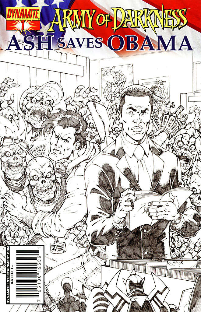 Army of Darkness: Ash Saves Obama #1 Variation C