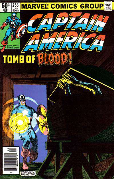 Captain America (1st Series) #253 Newsstand Edition