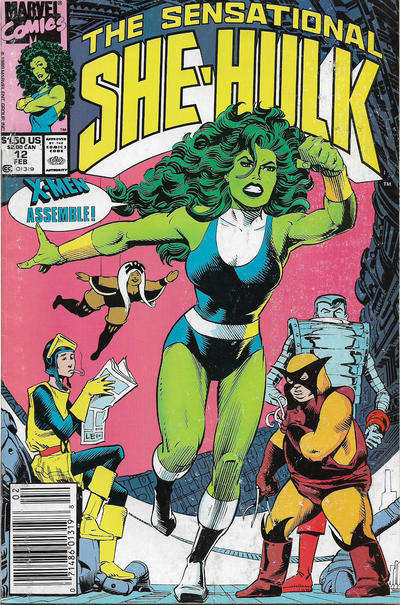 The Sensational She-Hulk #12 Newsstand Edition