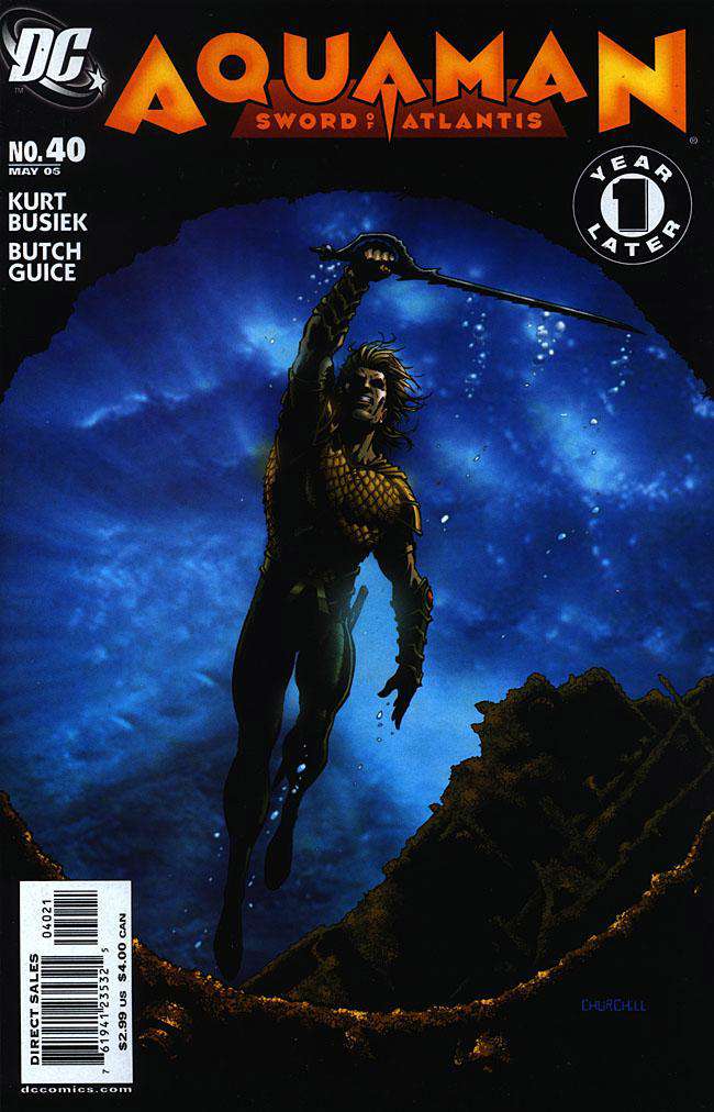 Aquaman: Sword of Atlantis #40 Variation A