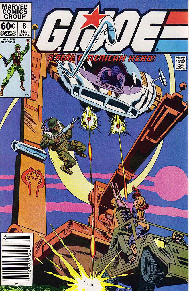 G.I. Joe, a Real American Hero #8 Newsstand Edition