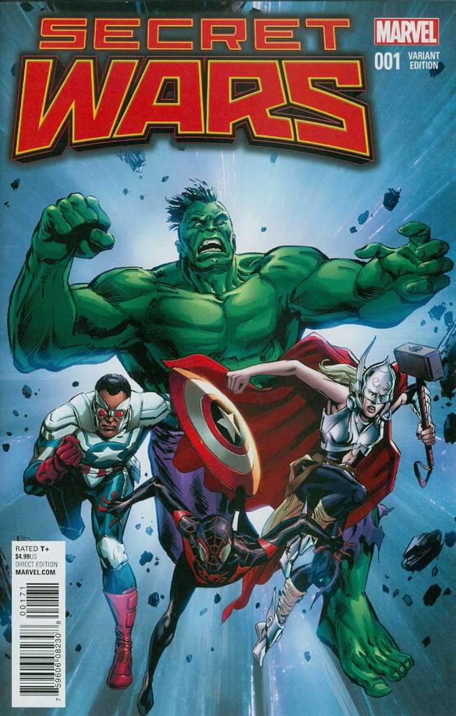 Secret Wars #1 Variation C