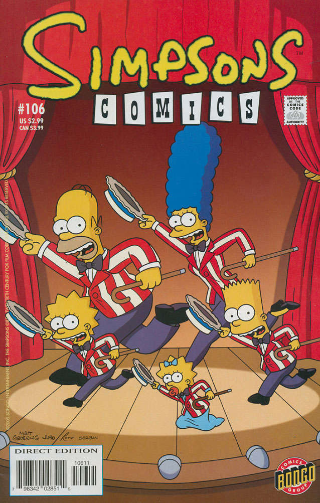 Simpsons Comics #106
