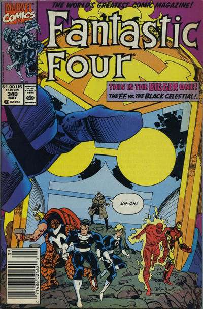 Fantastic Four (Vol. 1) #340 Newsstand Edition