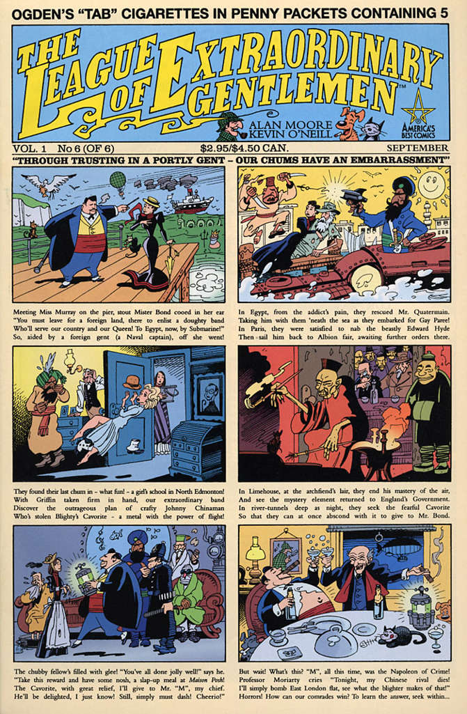 The League of Extraordinary Gentlemen #6