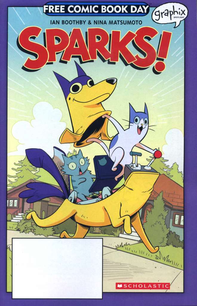 Sparks! (Graphix) Free Comic Book Day #2018