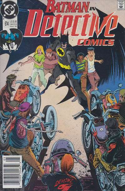 Detective Comics #614 Newsstand Edition