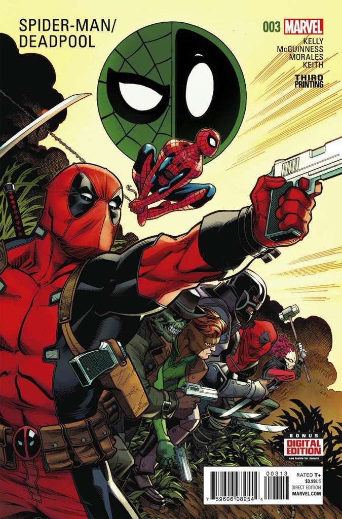 Spider-Man/Deadpool #3  - 3rd printing