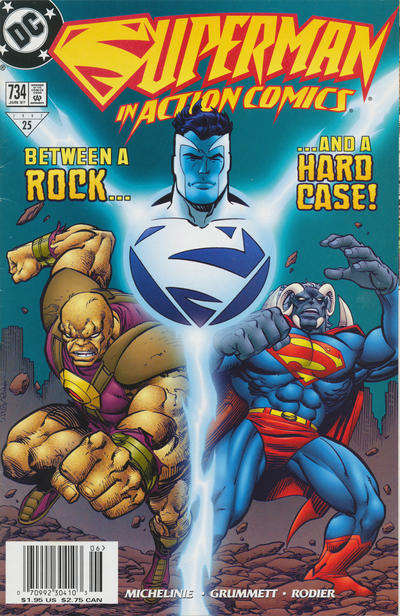 Action Comics #734 Newsstand Edition