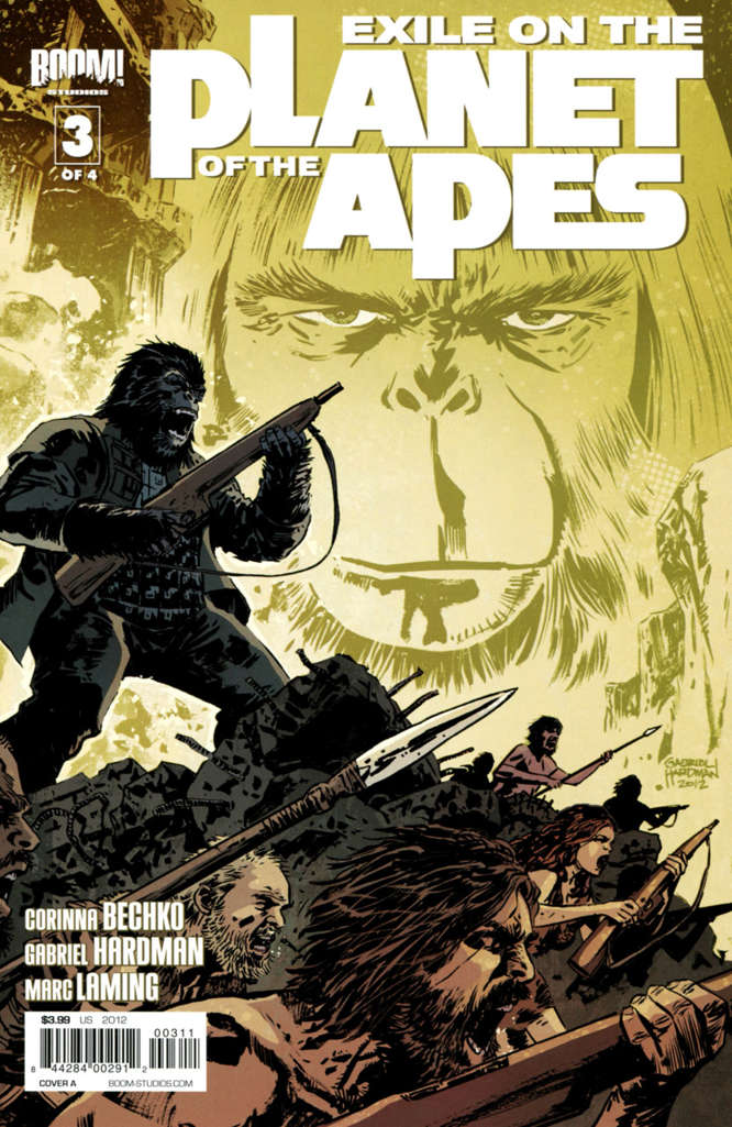 Exile on the Planet of the Apes #3 Variation A