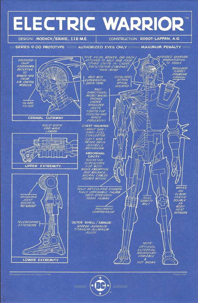 Electric Warrior Collector's Preview #1
