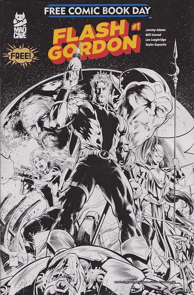 Flash Gordon (Mad Cave) Free Comic Book Day #2026