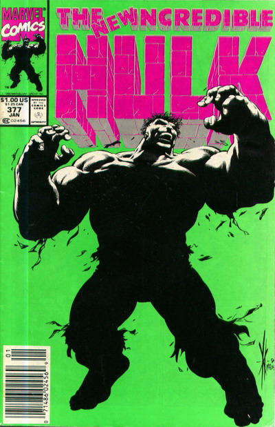 The Incredible Hulk #377 Newsstand Edition