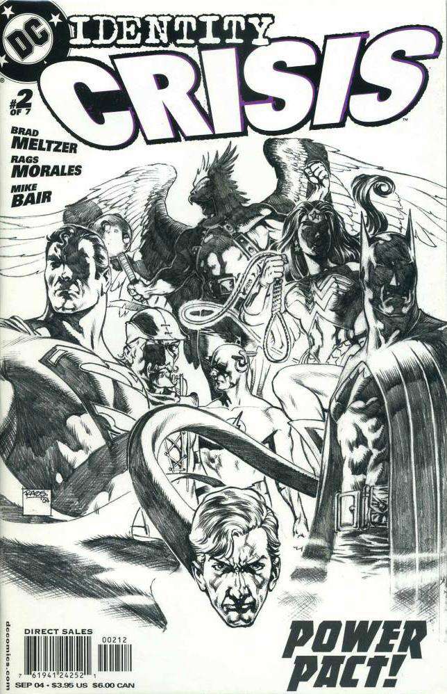 Identity Crisis #2  - 2nd printing