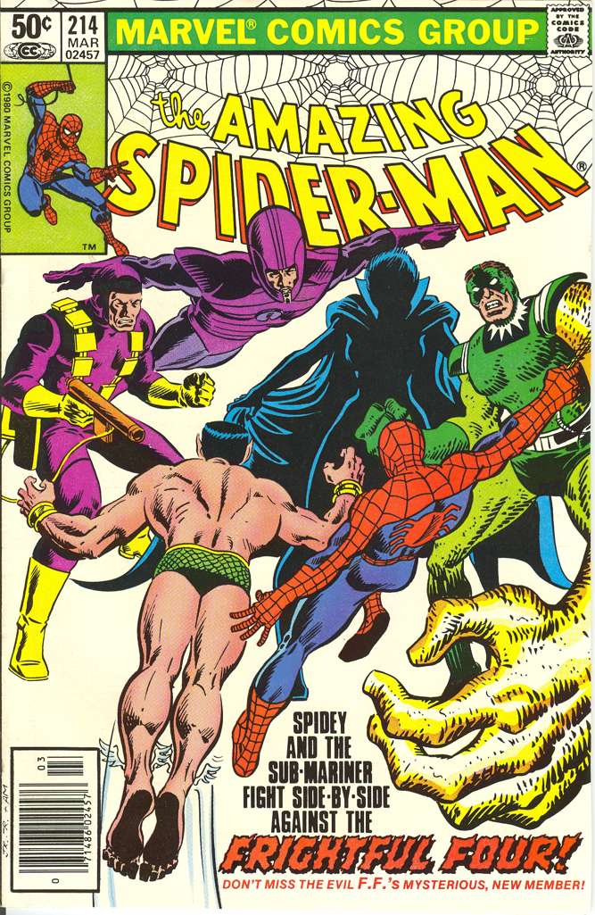 The Amazing Spider-Man #214 Newsstand Edition