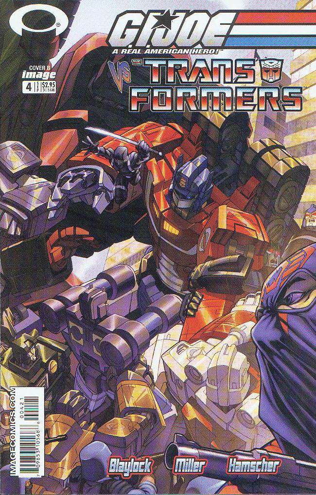 G.I. Joe vs. The Transformers #4 Variation B
