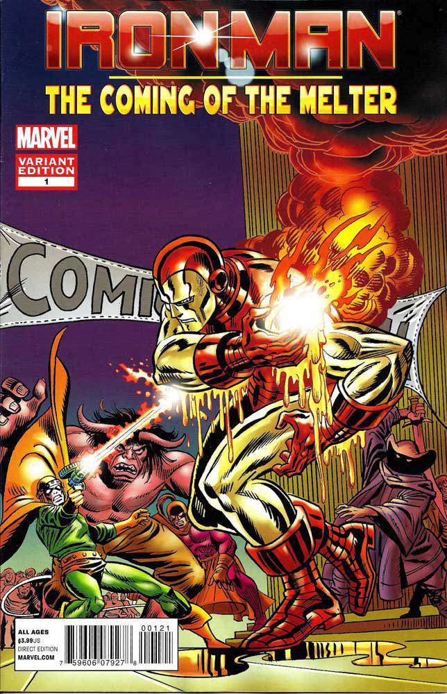Iron Man: The Coming of the Melter #1 Variation A