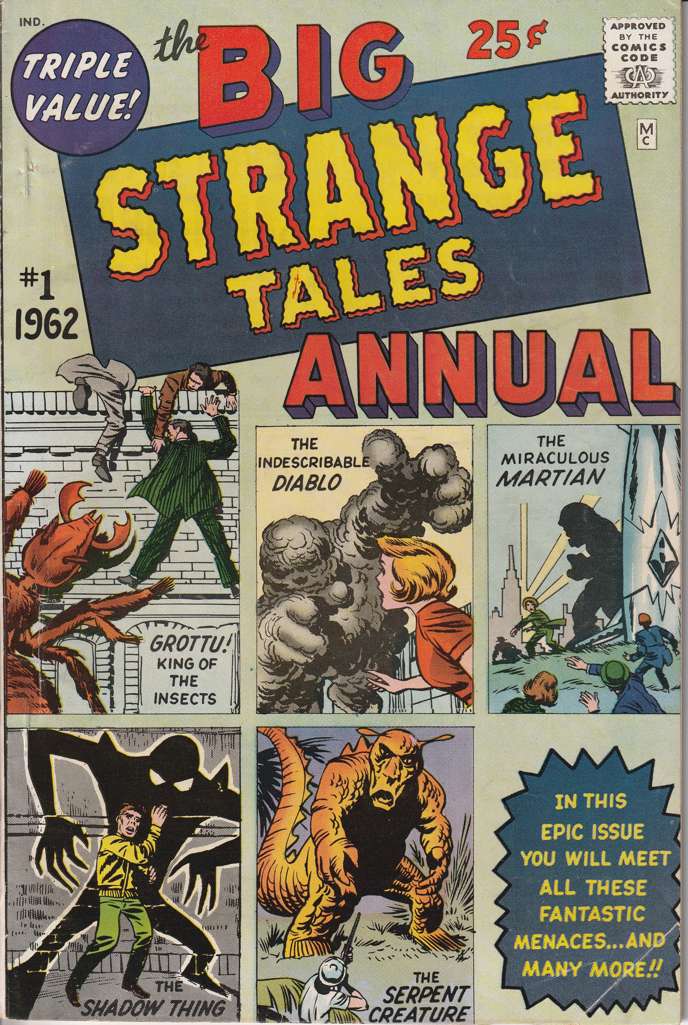 Strange Tales (1st Series) Annual #1