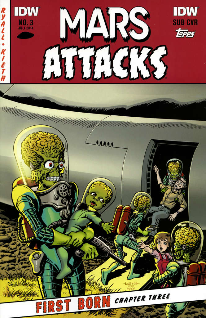 Mars Attacks First Born #3 Variation A