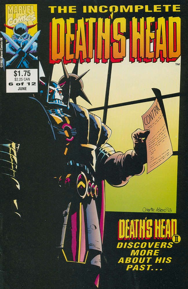 The Incomplete Death’s Head #6