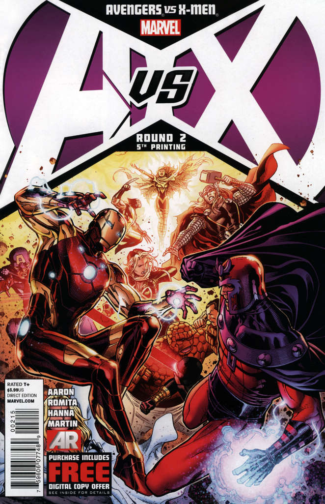 Avengers vs. X-Men #2  - 5th printing