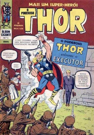 Álbum Gigante: O Poderoso Thor