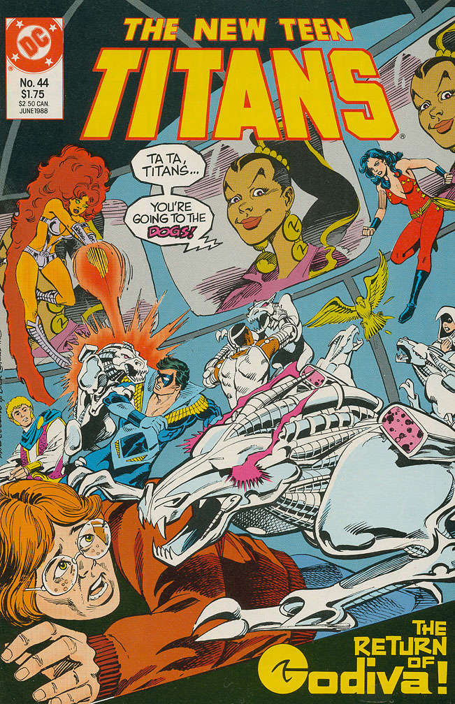 The New Teen Titans (2nd Series) #44