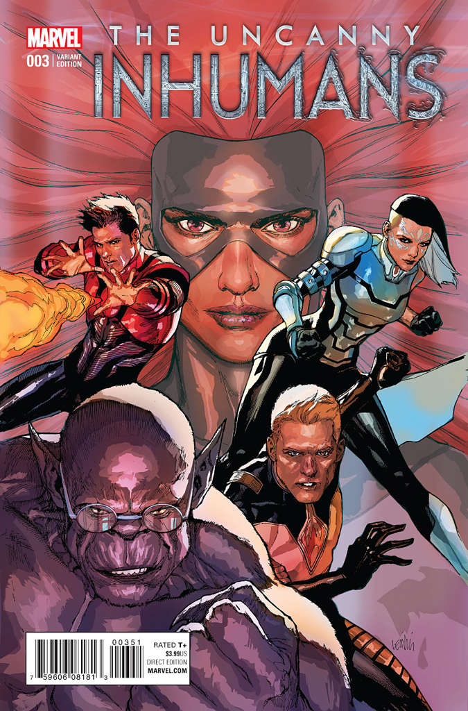 The Uncanny Inhumans (2nd Series) #3 Variation C