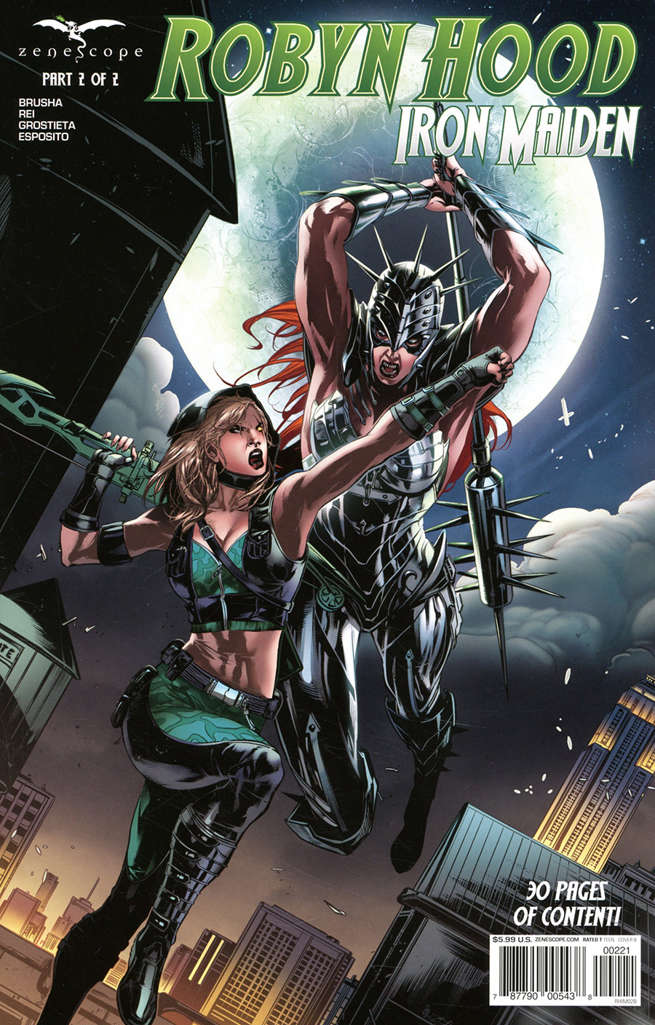 Robyn Hood Iron Maiden #2 Variation B