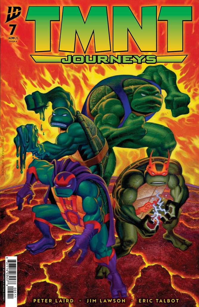 Teenage Mutant Ninja Turtles: Journeys #7 Variation A
