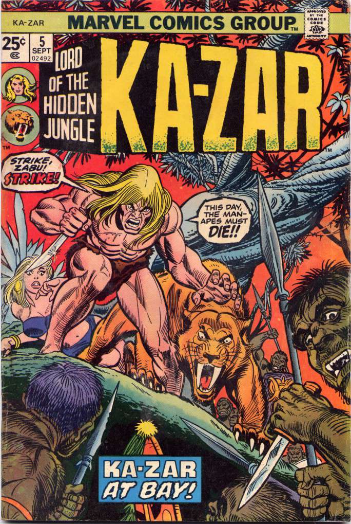 Ka-Zar (2nd Series) #5