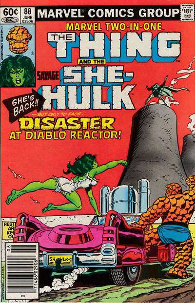 Marvel Two-In-One #88 Newsstand Edition