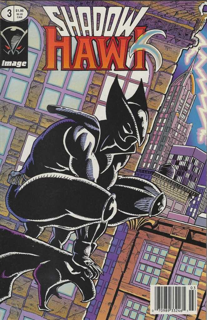 ShadowHawk (1st Series) #3 Newsstand Edition