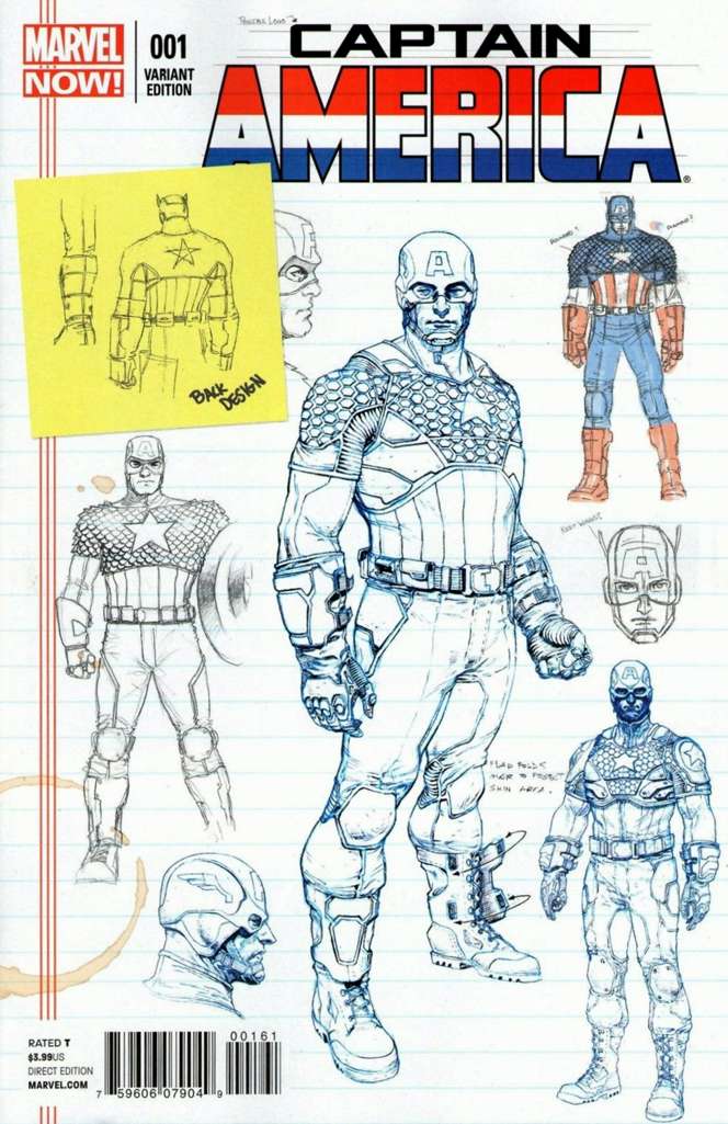 Captain America (7th Series) #1 Variation E