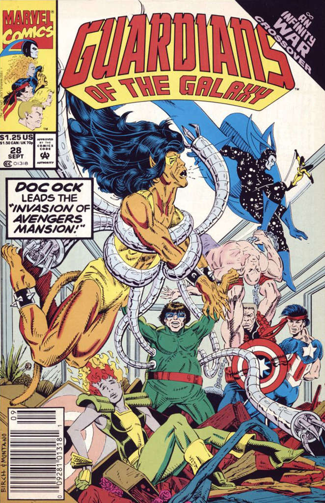 Guardians of the Galaxy #28 Newsstand Edition