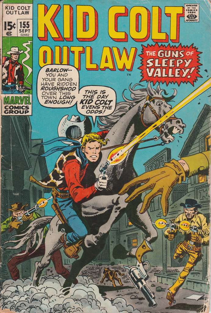 Kid Colt Outlaw #155